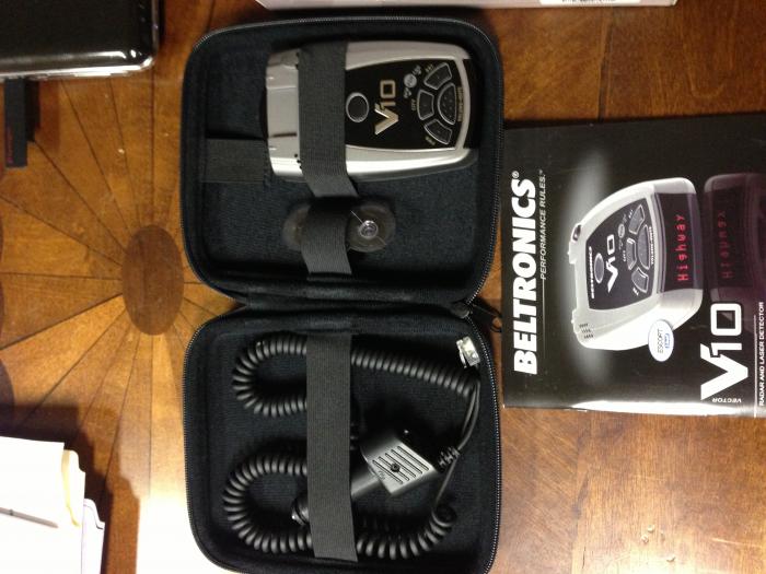 beltronics v10 review package