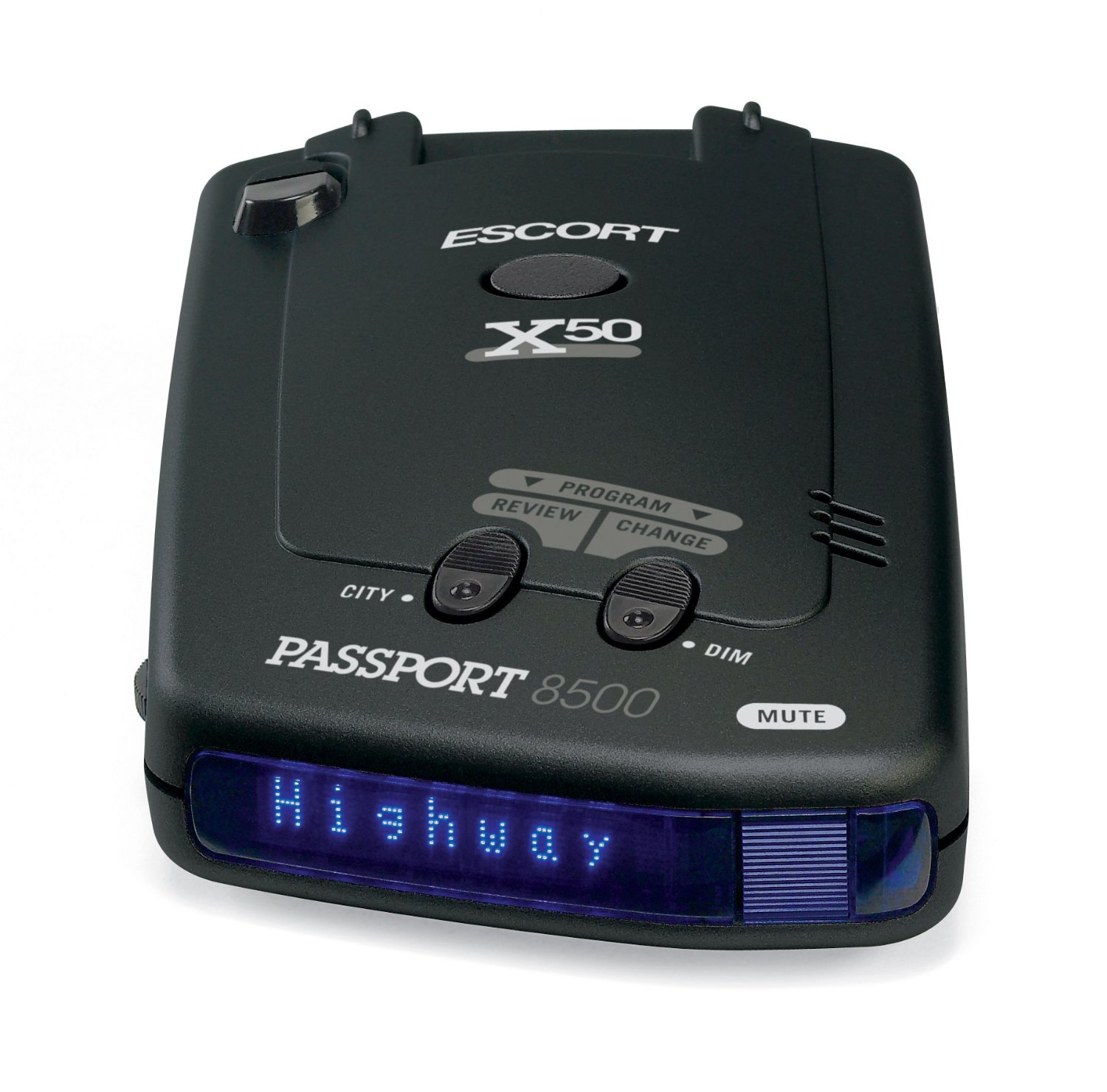 escort passport 8500x50 black radar detector