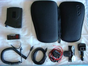valentine one power cord and package