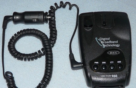 Beltronics v960 with car charger