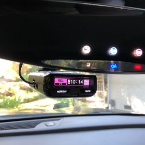 uniden r3 mounted on windshield