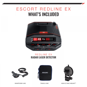 what's included in Escort Redline EX