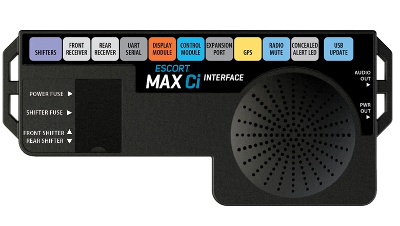 Escort Max Ci features and interface