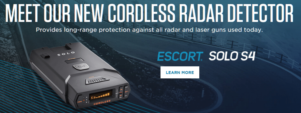solo s4 new cordless radar detector