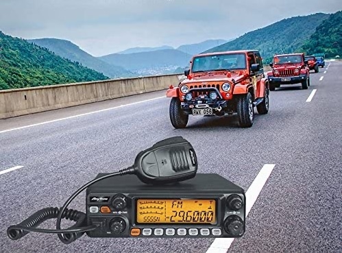 cb radio on the road
