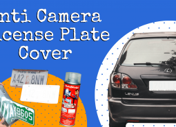 Anti Camera License Plate Cover