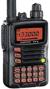 Yaesu VX-6R ham radio