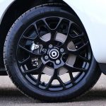 Photo of a car tire