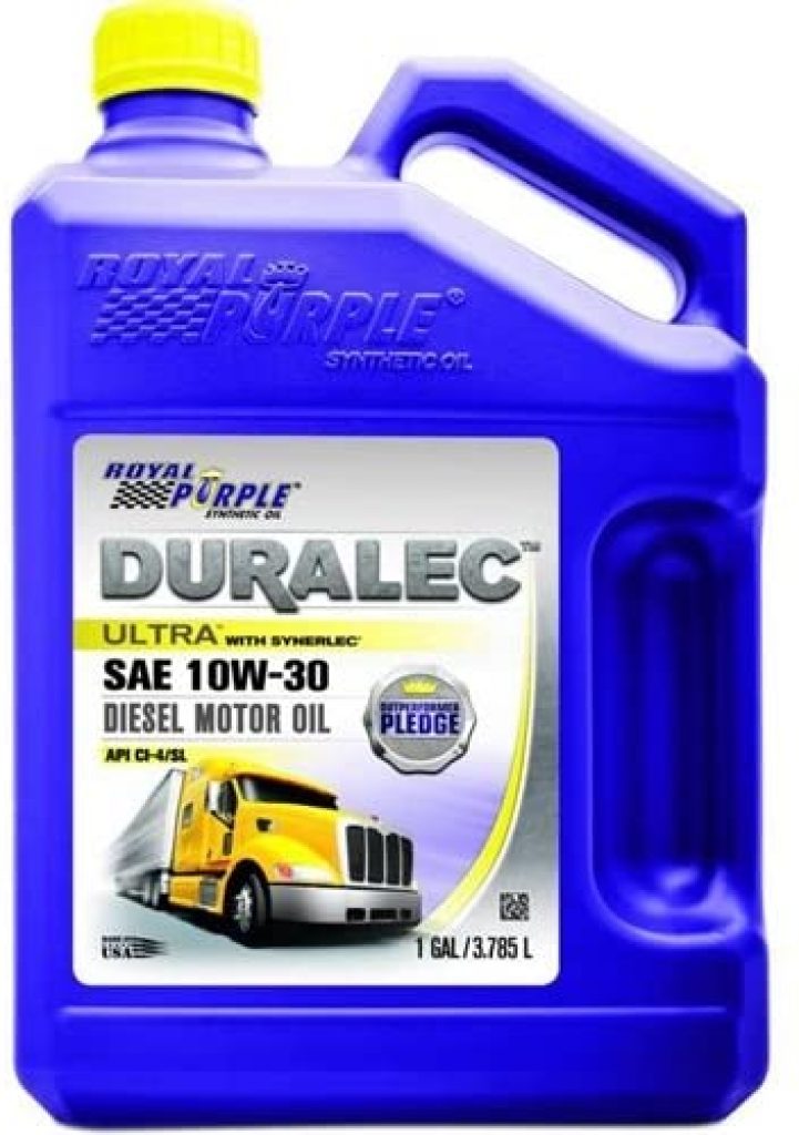 Royal Purple Duralec Ultra 10w-30 Full Synthetic Diesel Motor Oil