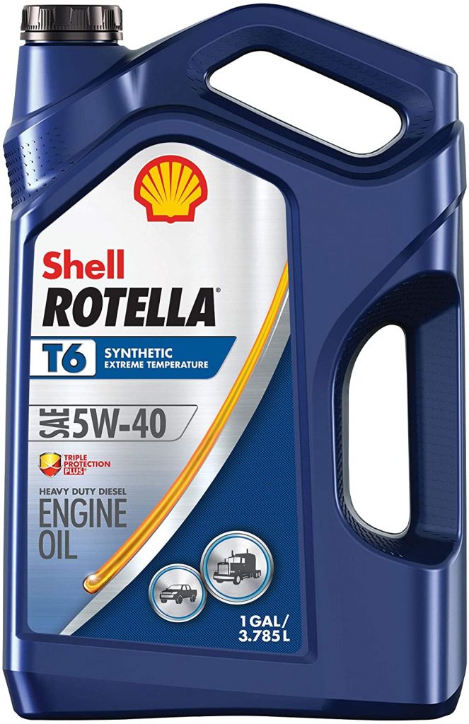 Shell Rotella T6 Synthetic Diesel Motor Oil