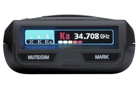 photo of uniden r3 radar detector