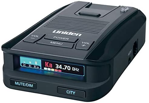 Uniden DFR8 facing sideways