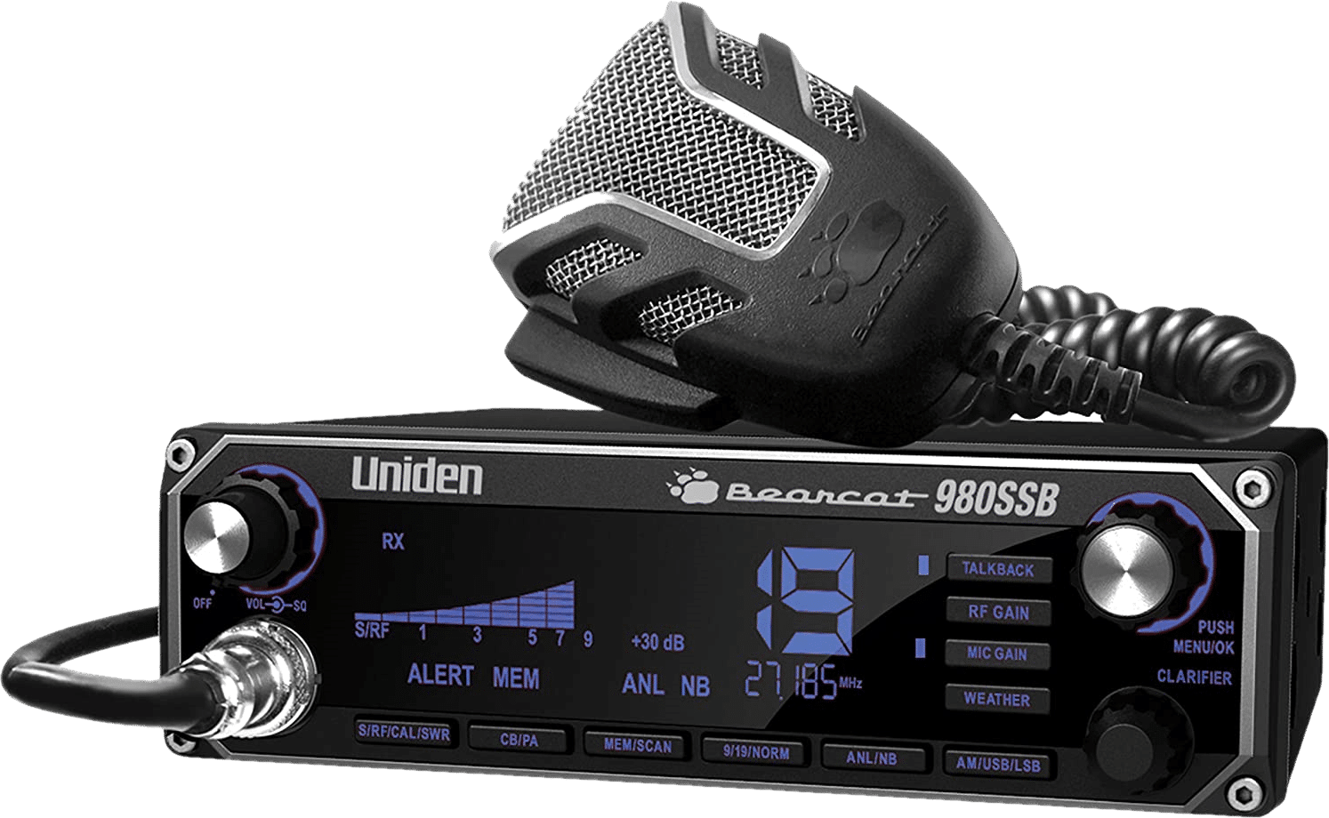 Uniden BEARCAT 980 40-Channel SSB CB Radio