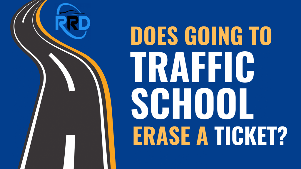 going to traffic school erases ticket