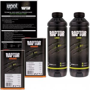 U-POL Raptor Black Urethane Spray-On Truck Bedliner