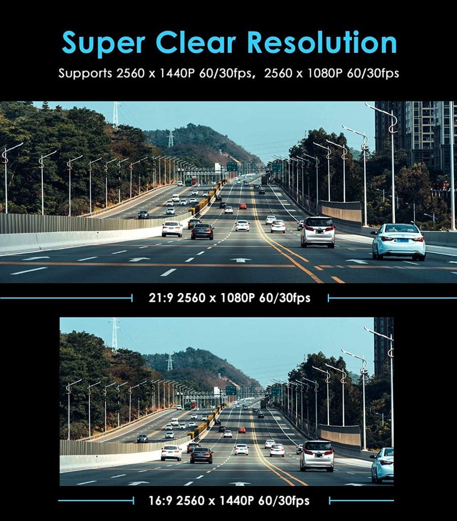 Viofo a119 v3s video quality features