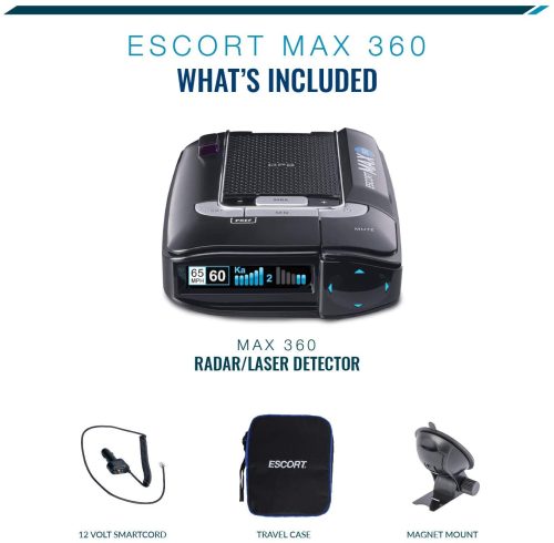 Accessories included in the Max 360