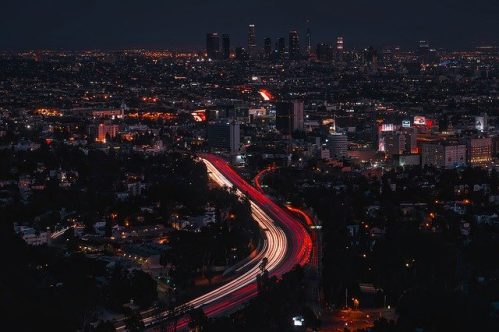 Los Angeles at night