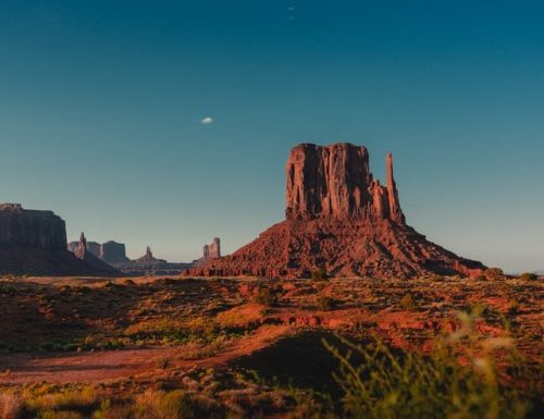 Monument Valley Road on the Arizona-Utah border
