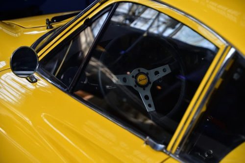 Yellow car close up Yellow car close up