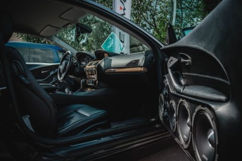 interior of a car