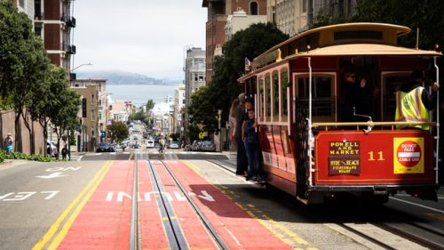 tram in San Francisco